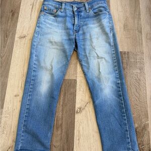 Levi 511 Men's 30"X30" Regular Straight light Blue Denim Jeans